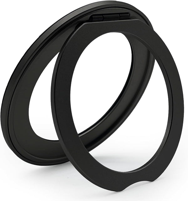 TENOC Magnetic Phone Kickstand Rotatable Sticky Metal Matte Ring Holder for Cell Phone