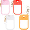 NCXFTP 4Pcs Hand Sanitizer Silicone Case Compatible with Touchland, Protective Case with Keychain