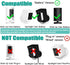 Solar Panel Charger for Ring Camera - 10W Compatible with Stick Up Cam Battery and Spotlight Cam Battery