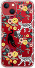 Blingy's iPhone SE Case (3rd gen)/(2nd gen) 4.7inch, Cat Style with Cute Flower Pattern, Transparent Soft TPU