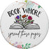 Reader Bookworm Literature Poet Book Lover Spread Those Pages PopSockets Standard PopGrip