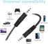 GUY-TECH 3.5mm ONB13AV002 Cassette AV Out to AUX in Cable Audio/Video Cable Cord Compatible for ONN Portable