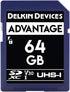 Delkin Devices 64GB ADVANTAGE SDXC Memory Card UHS-I (U3/V30) - High Speed SD Card for Cameras with 4K UHD