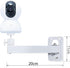 1/4" 360 (7.87" 1/4" Foldable Projector Wall Mount | White Heavy-Duty | Screw | Rotatable | Universal for Mini