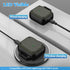 RFUNGUANGO AirPods Case Cover, Military Grade Anti-Fall Soft TPU Shock-Absorbing Case for AirPods 2&1 Generation with