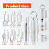 Zorivane 14 Pack 2 1 Reset in SIM Card Tray Removal Tool with Cleaning Brush, Portable Keychain Eject Pins Needle