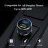 30W 65W Car Charger Compatible for Oneplus 13 12 11 10 9 Pro | Fast Car Charge for One Plus 7 6T 6 (Black)