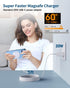 Magnetic Wireless Charger, Mag-Safe Charger for iPhone 15/14/13/12 Series, Convertible Magnet Wireless Charging