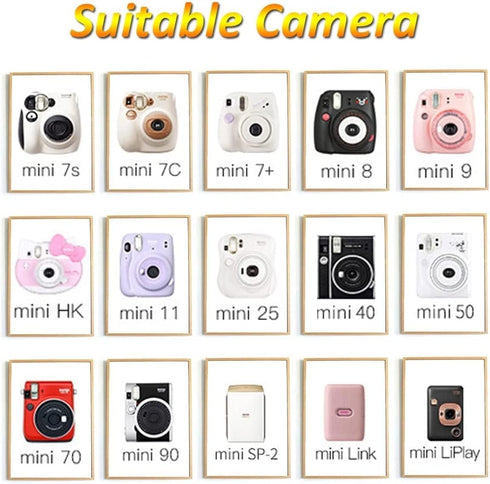 Fujifilm Instax Mini Instant Camera Film - 20 Shoots Total (10 Sheets x 2) for Capturing Memories Anytime