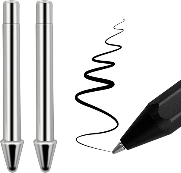 No Wear Out Titanium Alloy Pen Tips for Surface Pen, Replacement Nibs for Microsoft Surface Pro 7 6 5 4 Series, 2 Pack