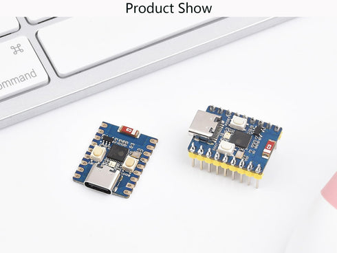 ESP32-C3 Mini Development Board, 160MHz Processor, 2.4GHz Wi-Fi & Bluetooth 5, Type-C USB