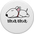 PopSockets Standard PopGrip Bull Terrier Mama Cute Bully