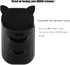 Universal Remote Holders - For TCL, Hitachi, LG, Sharp, Insignia, Hisense, Black (2 Pack)
