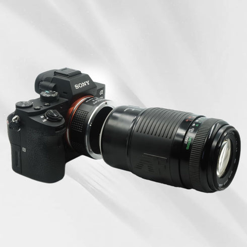 Manual Focus Lens Adapter for Canon EOS EF Lens to E Mount Camera, Compatible with Sony a1 a9ii a7S iii/ii, a7R