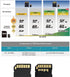 Xiwai TF Micro SD Male Extender to SD Card Female Extension Adapter for SD/SDHC/SDXC UHS-III