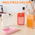 NCXFTP 4Pcs 1 oz/30 mL (4 Hand Sanitizer Silicone Case Compatible with Touchland, Protective Case with Keychain Fits