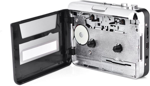 Sanpyl Cassette MP3 Cassette MP3 to Converter, Tape Player USB Tape to PC CD Switcher Converter Capture Audio Music