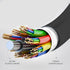 UIGOCLE 3.5mm Tablet,(6 Audio Cable Compatible with Audio Cable Nylon Braided Auxiliary Cable Male to Public Stereo