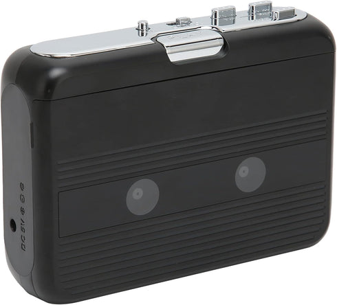 Portable Cassette Player - Bluetooth Tape Player FM Radio Stereo Cassette Tape Player/Recorder with Headphone, Auto
