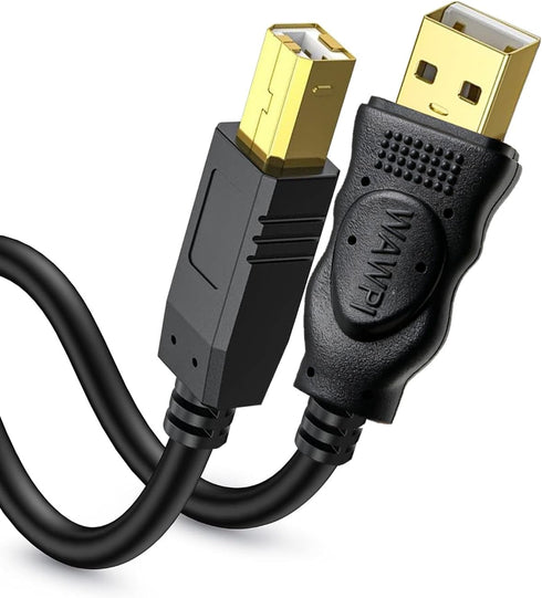 2.0 10 (3 USB Cable - A-Male to B-Male -Printer/Scanner Feet Meters)