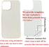 JUSTRY 5PCS Clear Sublimation Blanks Phone Case - Bulk Covers for Apple iPhone 13 Pro, Easy to DIY, 2 in 1 TPU