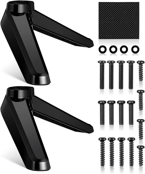 Ipetboom Universal Tv Mount Stand with Screws Stable Tabletop Television Brackets for 32
