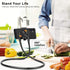 B-Land Cell Phone Holder, Universal Mobile Phone Stand, Lazy Bracket, DIY Flexible Mount Stand with Multiple Function