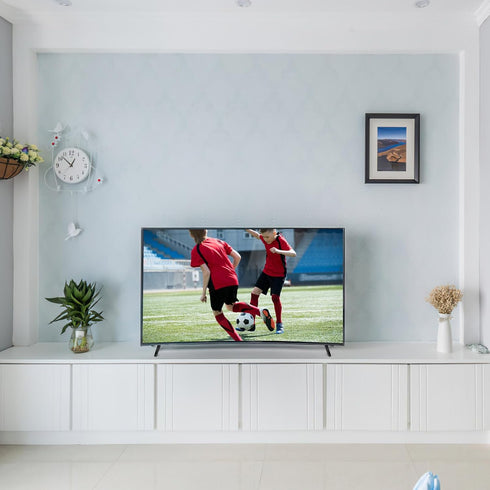 Luxshiny 32-55 Inch Universal Tv Mount Stand Tabletop Bracket with Screws Stable Tv Holder Legs for Tvs Easy