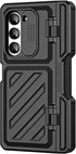 Heavy Duty Case for Samsung Galaxy Z Fold 5 - Rugged Shockproof Full Protective Cover with S Pen Holder