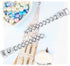 Metal Bands Compatible with Fitbit Luxe Bands, Adjustable Stainless Steel Replacement Watch Strap Band Accessories Link Bracelet Wristbands for Women Men