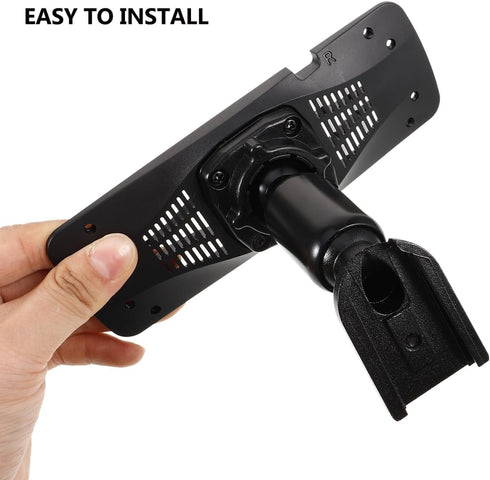 Set 6.10X4.52X2.04 Inches OUNONA Rear View Mirror Dash Cam Mount Holder Universal Driving Recorder Bracket with Secure