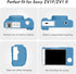 Rieibi ZV-1F Soft Silicone Protective Case for Sony ZV1F/ZV-1M2/ZV-1 Mark II Vlog Camera, Lightweight Case - Blue