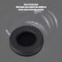V BESTLIFE 1 Pair Universal 100mm Headphone Pad Replacement, Soft Foam Cushion Noise Reduction Cover, Black