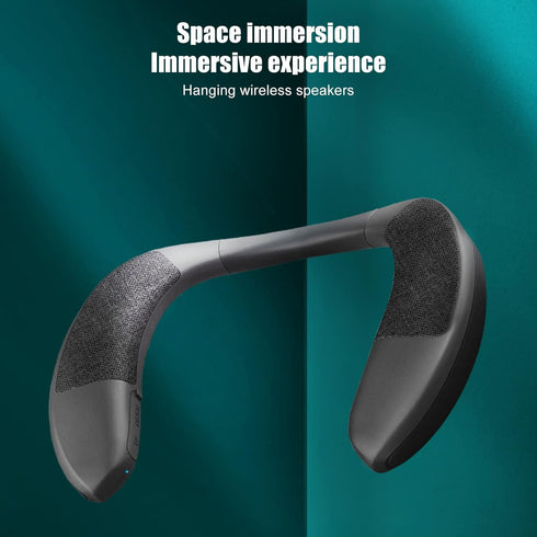 Neckband Speaker - Superior Sound Quality, Ergonomic Design, HD Hands-Free Call, Supports Memory Card