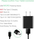 USB Micro Charger Compatible Samsung Galaxy Note, Tab A, E, S2, 3, 4, 7.0" 8.0" 9.6" 9.7" 10.1", SM-T280/ 350/580/ 560/530 Tablet, Phone Galaxy J8, J7, J6, S7, S6, S5 with 5 FT Charging Cable Cord