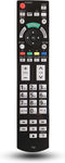 Replacement Remote Control N2QAYB000703 for Panasonic Viera TV Models TC-P50ST50, TC-L42ET5, TC-P55ST50, TC-P55VT50,