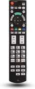 Replacement Remote Control N2QAYB000703 for Panasonic Viera TV Models TC-P50ST50, TC-L42ET5, TC-P55ST50, TC-P55VT50,