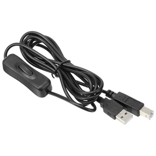 USB Printer Cable with ON/Off Switch - USB Male to USB B/M
