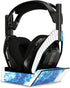 MightySkins Carbon Fiber Skin - Vibrant Smoke for Astro A50 Wireless Headphones + Base Station (Gen 4) | Durable