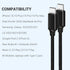 USB C to USB C Cable 2ft 3-Pack, 240W Fast Charging Cord Compatible for iPhone 15/15 Plus/Pro, Galaxy S23/S22