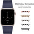 POWER PRIMACY Leather Bands for Apple Watch 38mm 40mm 41mm, Genuine Leather Strap for Women Men iWatch SE Series 9 8 7