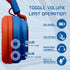 Headphones Kids Bluetooth Wireless Volume Limited 85/110dB Over Ear Foldable Noise Protection Headset/Wired Inline Cable Aux 3.5mm Mic for Child Boy Girl Travel School Pad Tablet Blue
