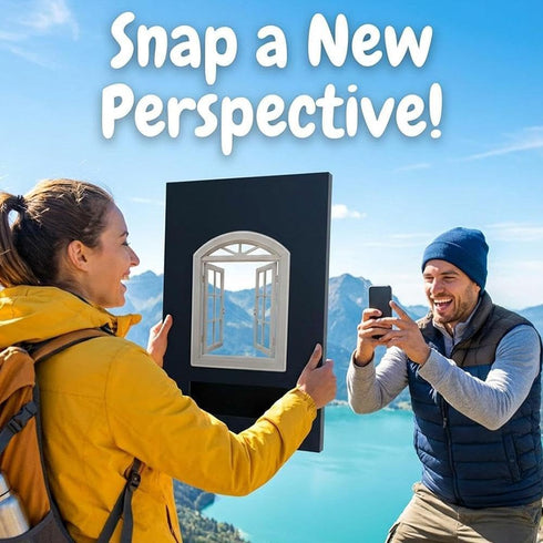 Generic Creative Window Photograph Props,Take The World in a Frame,Travel Photos Viewfinder,Portable Outdoor Picture