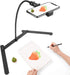 ChromLives Photo Copy Pico Projector Stand, Overhead Tripod Video Stand for Phone,Adjustable Tabletop