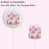 Pink Floral Clear Cover for AirPods 2 Case 1st Generation 2021, Cute Flower Pendant, Cleaning Pen Strap Accessories Set