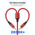 MOSWAG RCA Stereo Cable, 2RCA Male to 2RCA Male, 3.28ft/1M, 24K Gold Plated for Home Theater, Car Stereo