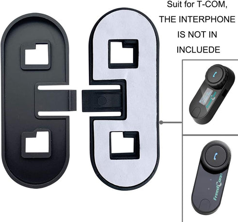 FreedConn Intercom Helmet Clip Accessory for T-COMVB and T-COMSC Motorcycle Helmet Bluetooth Interphone intercom Remote Headset Bracket Clip Mount for Helmet Headset 1pcs