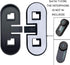 FreedConn Intercom Helmet Clip Accessory for T-COMVB and T-COMSC Motorcycle Helmet Bluetooth Interphone intercom Remote Headset Bracket Clip Mount for Helmet Headset 1pcs