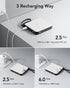 VRURC Portable Charger with Built-in Cables, 10000mAh Battery Pack PD 20W for iPhone, 22.5W USB C Travel Power Bank