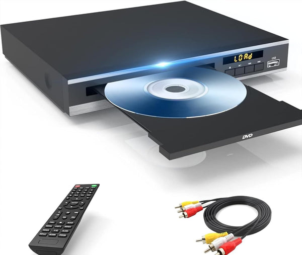 MAITE DVD Player, Region Free DVD Players for CD/DVD's, Compact DVD Player Supports